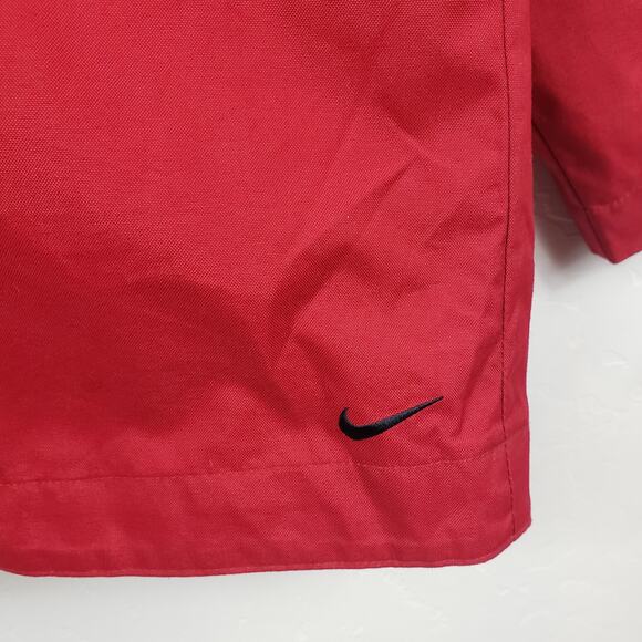 Nike Women's Vintage Hooded Red Jacket Size L Large - Picture 6 of 11